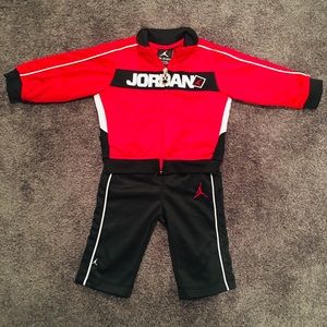 Boys authentic Jordan jump suit 3-6mnths